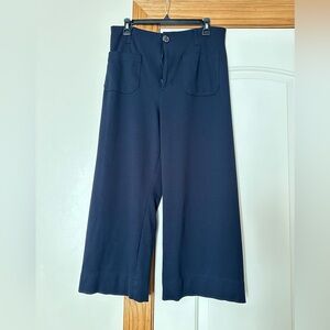 Lauren Conrad wide leg cropped trousers